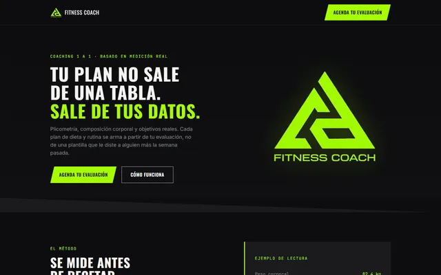 Fitness Coach — captura 1